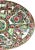 Japanese Vintage Porcelain Rose Medallion Oval Platter, Decorated in Hong Kong For Sale - Image 3 of 5