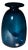 Blue “Capri” Glass Vase by Kastrup Holmegaard, Denmark, 1960s/70s For Sale