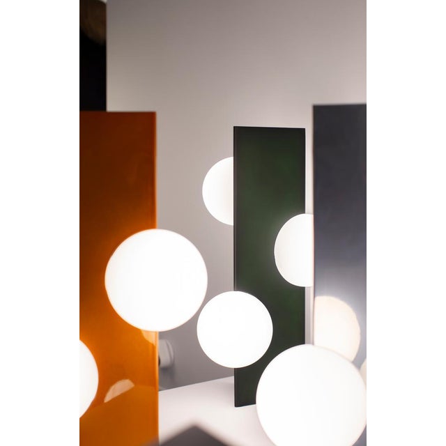 Medium Sfera Fango Green Lamp from Pulpo For Sale - Image 4 of 10