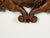 English 1880s Carved Wooden Wall Cartouche Depicting a Dog with Coat of Arms For Sale In Atlanta - Image 6 of 8