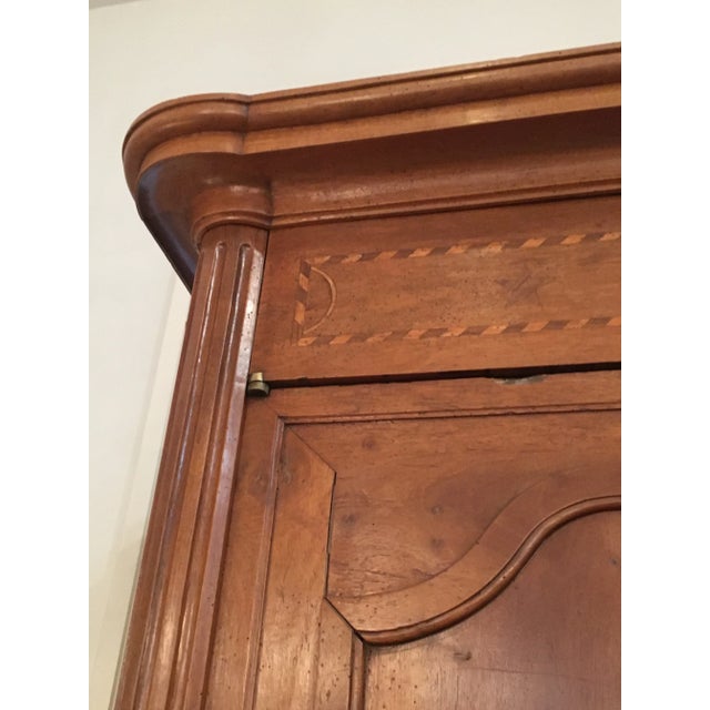 Late 18th Century Louis XVI Fruitwood Buffet Deux Corps For Sale - Image 4 of 13