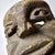 This mask reflects the mixed traditions that exist along the Lower Niger and Cross Rivers and the great Niger River delta...