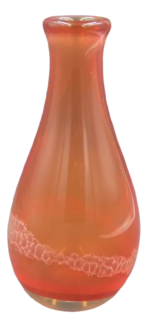 Vase in Glass by Jindra Beránek, 1970s
