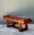 Brown Vintage Plank Wood Coffee Table For Sale - Image 8 of 12