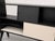 Wood Italian Mid Century Modern Extra-Long Wall Unit in Black Lacquer — Gio Ponti Inspired For Sale - Image 7 of 14