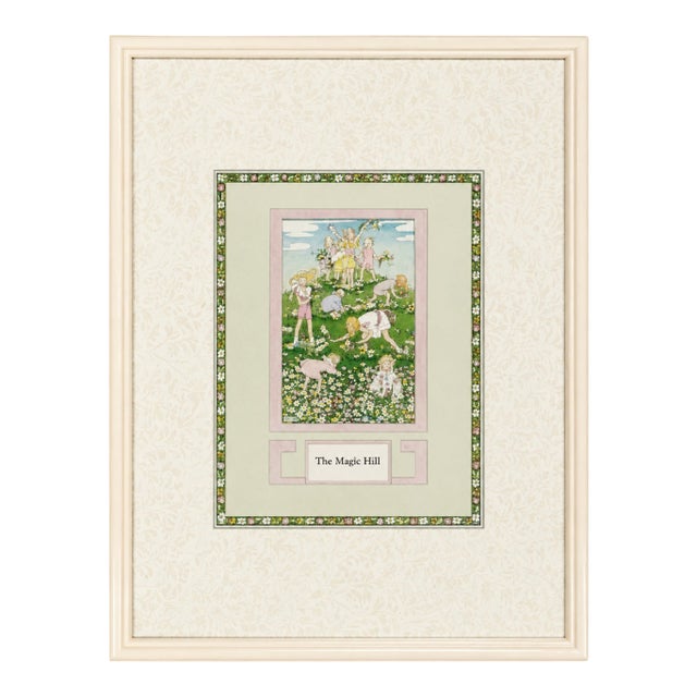 A.a. Milne Children's Book Print – "The Magic Hill" — Illustrated by Salda (Sasha) H. Wildsmith Le Mair, Circa 1925 | Original Artwork For Sale
