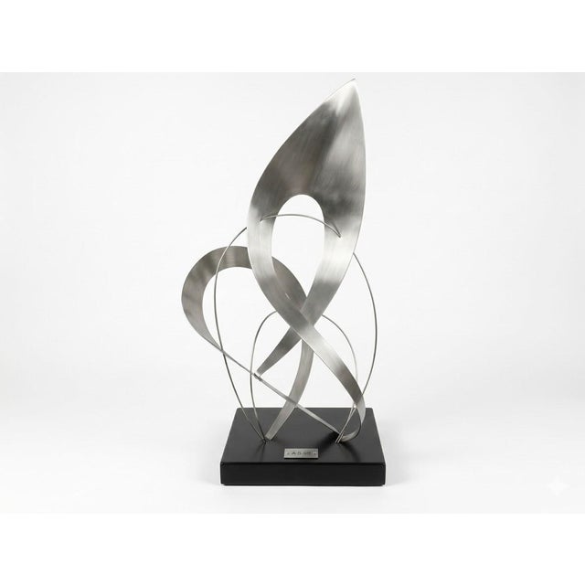 1960s Spatialist Sculpture, 1969, Steel For Sale - Image 5 of 5