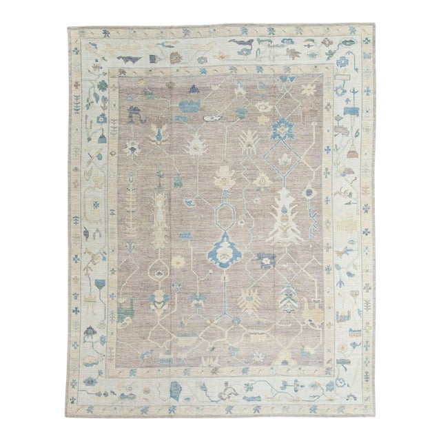 Turkish Oushak Antique Look Rug 12' x 15'4" #21304 For Sale