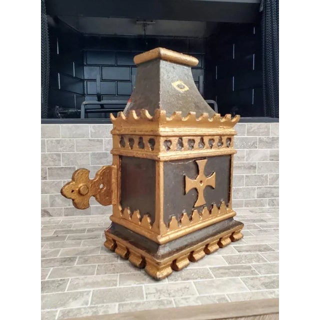 19th Century 19th Century English Victorian Gothic Revival Rainwater Hopper For Sale - Image 5 of 11