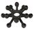 Classic Jens Quistgaard for Dansk Spider candlestick, in very good, original, clean and ready to use condition.