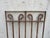 Victorian Antique Victorian Iron Gate Window Garden Fence Architectural Salvage #751 For Sale - Image 3 of 6