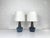 Model 1051 Ceramic Table Lamps by Einar Johansen for Søholm, Denmark, 1960s, Set of 2 For Sale - Image 14 of 15