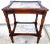 Theodore Alexander 2 Tier Mahogany & Marble Side Lamp Table With Pullout Top For Sale - Image 10 of 11