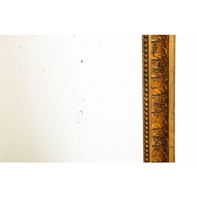 Pair of English Regency Antique Classical Painted Panel Pier Mirrors Ca. 1810 For Sale - Image 12 of 18