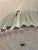 1970s Italian Crystal Prism Oval Chandelier Style of Venini For Sale - Image 5 of 8