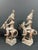 Pair of African Tribal Art Benin Bronze Warrior Figures on Horseback For Sale - Image 14 of 16