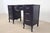 1960s Drexel French Louis XV Dark Plum Desk With Cabriole Legs | Newly Refinished For Sale - Image 5 of 15