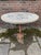 French Round Bistro Garden Table, 1920s For Sale - Image 12 of 18