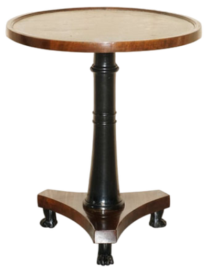 Antique Italian Marble Topped Occasional Table, 1880s