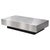 Floating Coffee Table in Brushed Aluminum by Veliento For Sale - Image 6 of 6