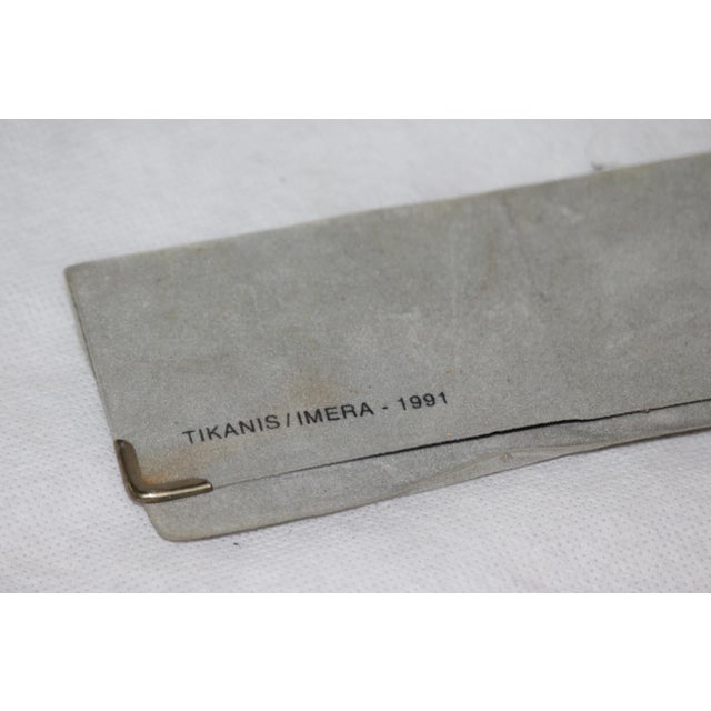 1990s Unisex Watch Leather Wrist by Tikanis Imari, 1990s For Sale - Image 5 of 10