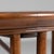 Brown Round Walnut Coffee Table, Brazil, 1950s For Sale - Image 8 of 14