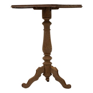 1900s French Wooden Side Table For Sale