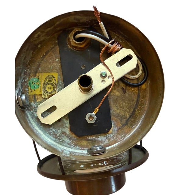 Mid 20th Century Mid Century Modern Lantern Outdoor Wall Sconces - Pair For Sale - Image 9 of 9