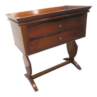 DeBourny Country French Cherry Console Table For Sale