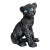Vintage Studio Art Black Leopard Figure For Sale