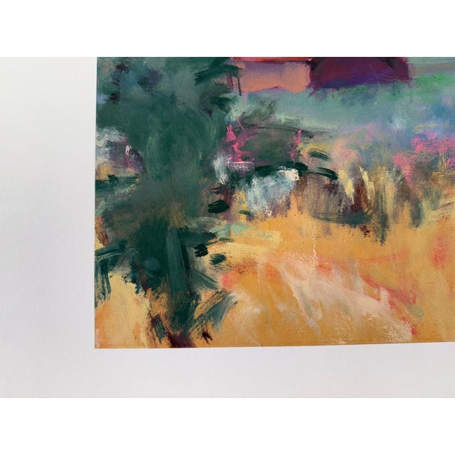 Early 21st Century, Untitled (Farm Landscape), Contemporary Impressionist, Archival Iris Giclee on Watercolor Paper, Artist Greg Osterhaus For Sale - Image 9 of 13