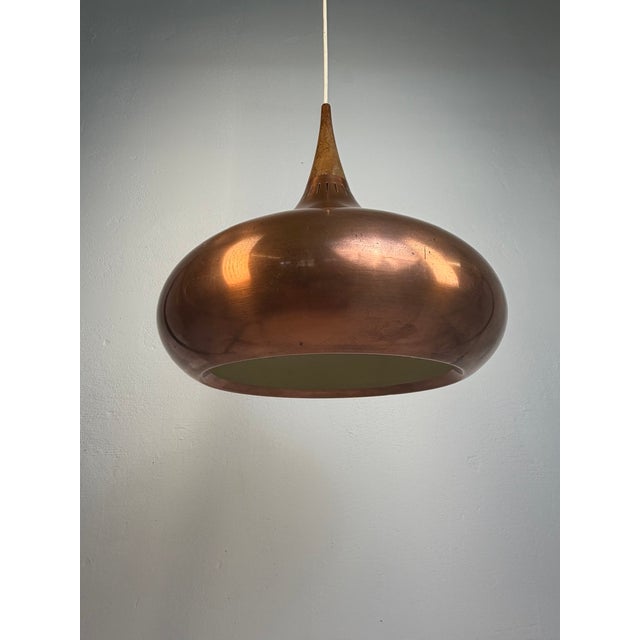 Original Danish Orient pendant lamp, designed by Jo Hammerborg for Fog & Mørup – one of the most recognisable Scandinavian...