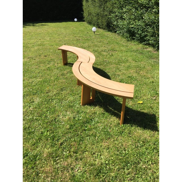 Vintage Benches from Pierre Chapo, 1973, Set of 2 For Sale - Image 14 of 18