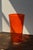 Mid-Century Modern Vintage Large-Scale Orange Blown Glass Vessel, Circa 1970s For Sale - Image 3 of 14