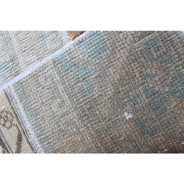 1960s Turkish Decorative Pillow Cover - 19.5"x20.5" For Sale - Image 5 of 11