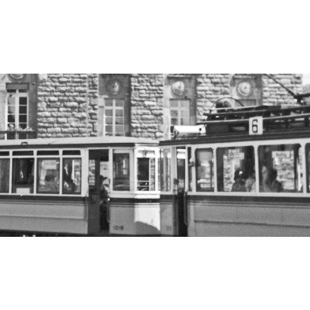 Traditional Tram Line No. 2 Reflecting Main Station, Stuttgart Germany, 1935 For Sale - Image 3 of 5