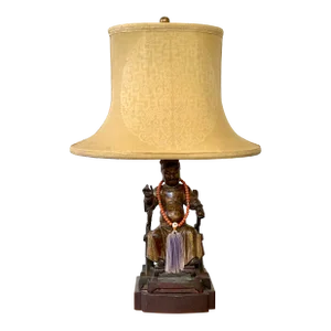 Seated Buddha Table Lamp