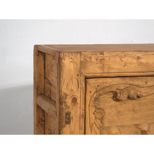 Early 20th Century Antique Sideboard with Two Doors, 1900 For Sale - Image 5 of 18
