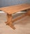 Large Oak Plank Top Refectory Table, 1890s For Sale - Image 6 of 9