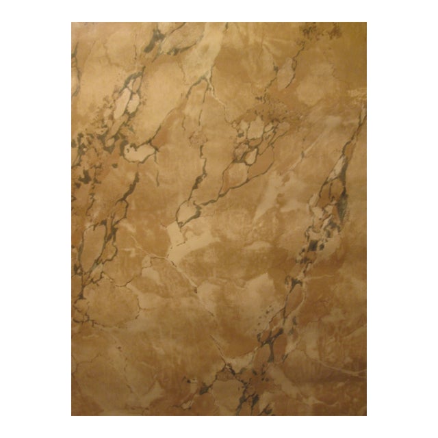 Raymond Waites Marble Motif Wallpaper For Sale