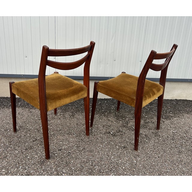 Mid-Century Modern Scandinavian Chairs, 1960s, Set of 2 For Sale - Image 3 of 12