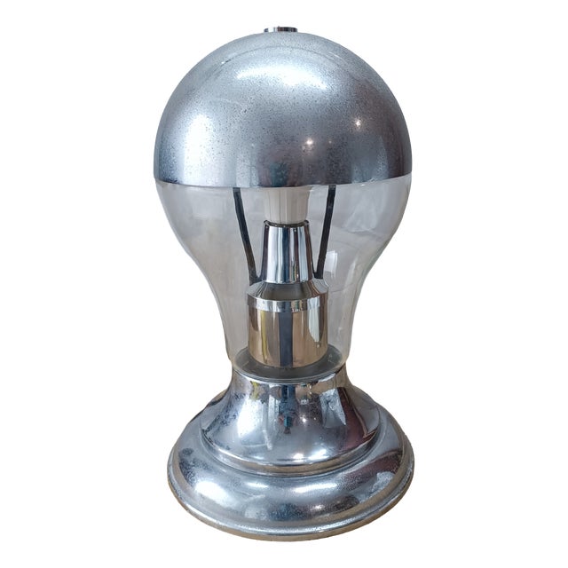 Vintage Ingo Maurer Style Table Lamp, 1960s For Sale