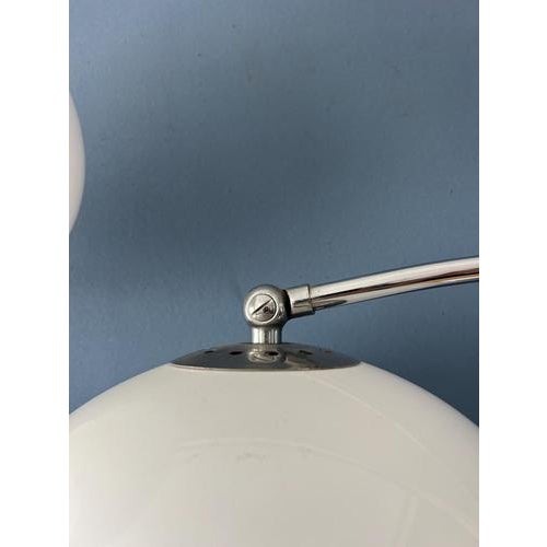 Vintage Space Age Mushroom Triple Arc Floor Lamp from Dijkstra For Sale - Image 12 of 13