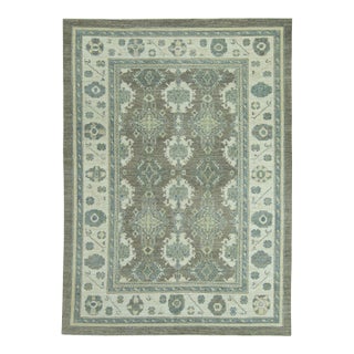 Turkish Oushak Rug 9'2" x 12'6" #19364 For Sale