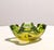 Green Ashtray in Green and Yellow Submerged Murano Glass by Flavio Poli, 1960s For Sale - Image 8 of 10