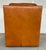 Modern Revelation Modern Rust Brown Leather Roosevelt Swivel Chair For Sale - Image 3 of 6