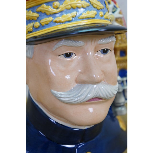 Royal Doulton Marshal Joffre Wwi Military Leader Toby Character Jug For Sale - Image 6 of 12
