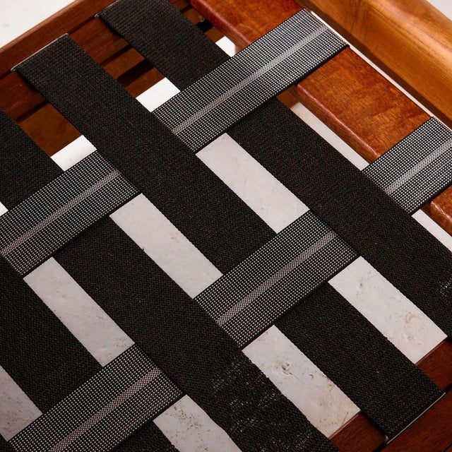 Three-Seater Sofa in Teak For Sale - Image 12 of 16