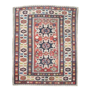 Antique Shirvan Rug 3'8'' x 4'6''
