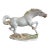Mid 20th Century Wien Austria Porcelain Stallion Sculpture For Sale